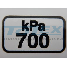 tlak 700 kPa